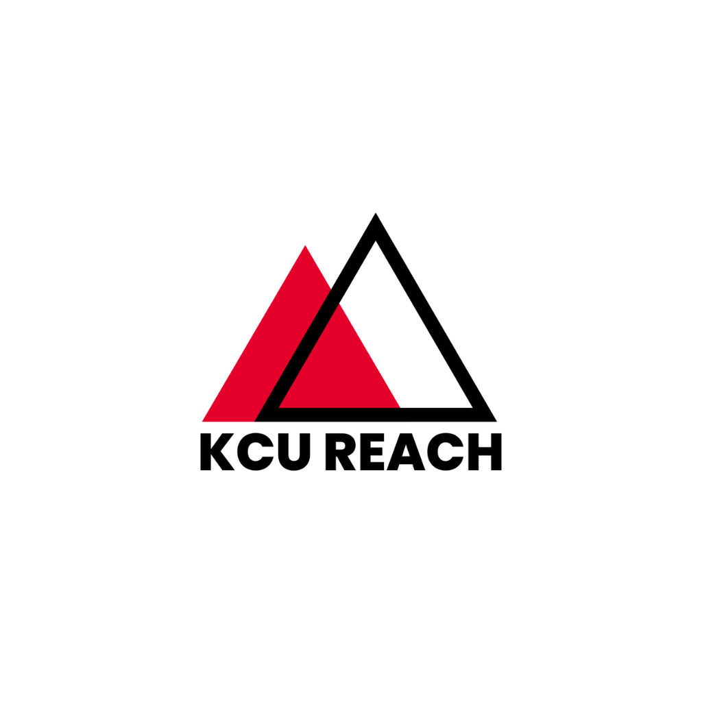 Alberta Women's Health Foundation logo featuring a stylized red triangle with inner cut-out sections against a white background.